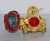 24/60v AC 1" NPT. 2 Way N.C. General Purpose Brass Solenoid Valve For Air Water