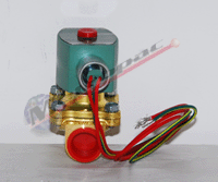120/60 110/50 Vac 3/4" NPT. 2 Way N.C. General Purpose Brass Solenoid Valve For