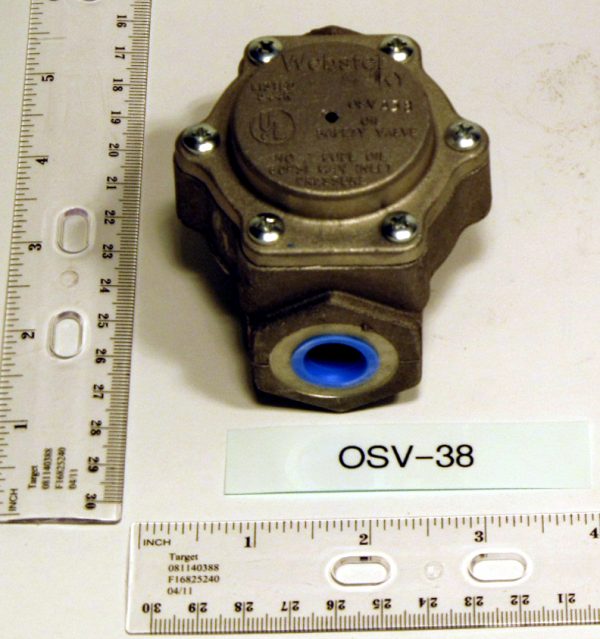 Oil Safety Valve 3/8" #2 Fuel Oil (m30) SUNTEC PRV38