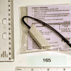 Temporary Construction Thermostat Set At 65f