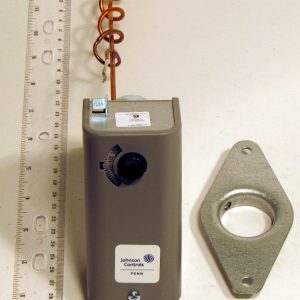 Spst Duct Temperature Control 100/350f; Man Reset; Open High; 5" Probe