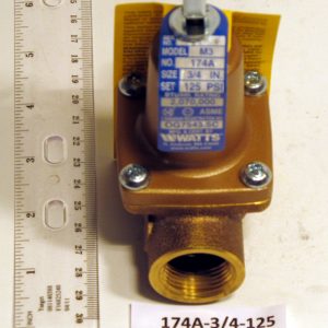 F274751 Relief Valve 3/4" 125 PSI 2070m BTU 0274751