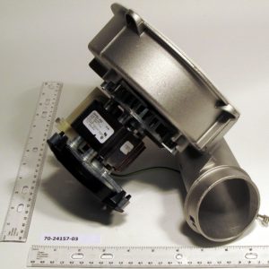 115v 1/30 HP 3000 RPM Single Speed Induced Draft Blower W/Gasket (dim 12x12x10)