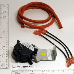 SPST Pressure Switch .30" WC 1/4" Barbed Connection