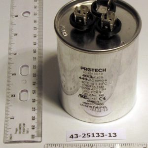 Capacitor - 40/3/440 Dual Round