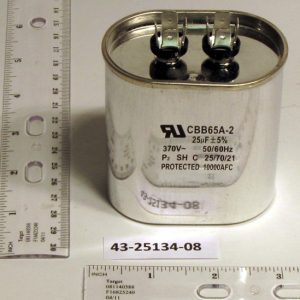 Capacitor - 25/370 Single Oval Replaces 43-25134-08
