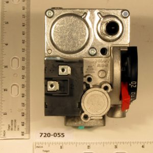 24v 1/2" X 3/8" Step Opening Hot Surface Ignition Gas Valve 125000 BTU With Buil