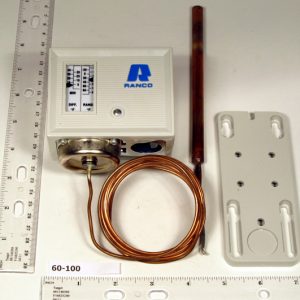 SPDT Remote Bulb Temp. Control -35/95F 96" Cap. Includes Nema 1 Enclosure