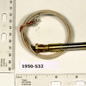 36" Thermopile With Terminals & Without Pg9 Adapter 250-750mv