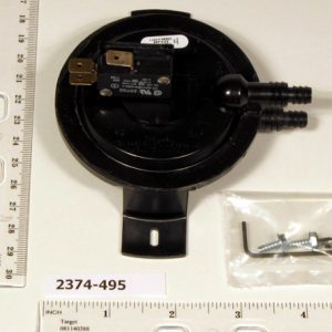 SPDT Adjustable Air Sensing Switch .25 To 1.0" W.C.