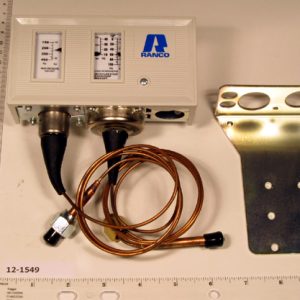SPST Dual Function Pressure Control With 36" Cap. And Flare Nut Auto Reset
