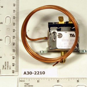 SPST Commercial Refrigeration Temperature Control With 48" Cap.