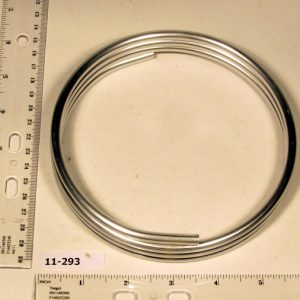 Aluminum Pilot Tubing With Fittings 1/4" O.D. 5'