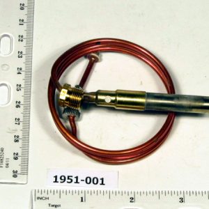 36" Thermopile With Coaxial Connection & PG9 Adapter 250-750mv