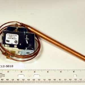 SPDT Single Stage Heat/Cool Control 60-98F 36" Cap. With 3/8" X 9" Bulb