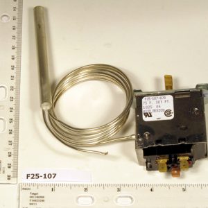 SPDT Defrost Termination/Fan Delay Control 40-75F With 60" Cap. Replaces F25-102