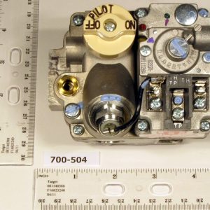 1/2" X 3/4" Millivolt Natural Gas Valve 3.5" WC 240000 BTU Incldes One Bushing 7