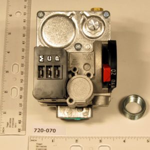 24v 1/2" X 3/4" Pilot Ignition Gas Valveslow-opening Straight-thru Pattern 15000