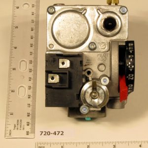 24v 1/2" X 1/2" Standing Pilot Step opening Gas Valve 150000 BTU Includes Conver