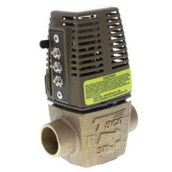 1" Sweat 24v N.c. Two-way Zone Valve With Manual Override
