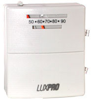 24v/Millivolt Single Stage Heating And Cooling Snap Acting Thermostat 50-90F Rep