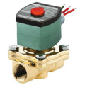120/60 110/50 Vac 3/8" NPT. 2 Way N.C. General Purpose Brass Solenoid Valve For
