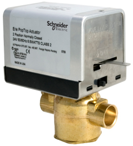 24v 1" Sweat 2 Way Zone Valve 7.0cv N.C. Includes End Switch & 18" Lead Wires