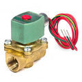 120/60 110/50 Vac 3/4" NPT 2 Way N.C. Brass Solenoid 0 PSI Min 210F 20251