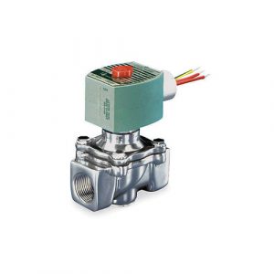 120/60 1-1/4" NPT. 2 Way N.C. Gas Shutoff Solenoid Valve Watertight Min PSI=0 Ma