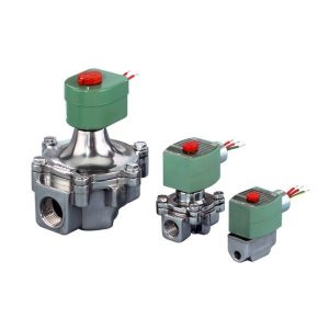 120/60 110/50 Vac 1-1/2" NPT. N.C. 2 Way Gas Solenoid Valve 1900000 BTU 0-25 PSI