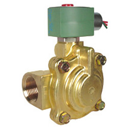 120/60 110/50 Vac 1" NPT. 2 Way N.C. Slow Closing Brass Solenoid Valve For Water
