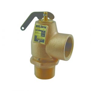 1-1/2" X 2" 15 Psi Safety Relief Valve For Steam 1900 Lbs/hr Replaces 1321408