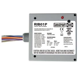 Enclosed Relay 20amp DPDT 120vac