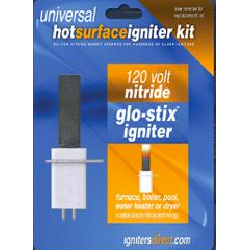 FLAT UNIVERSAL HOT SURFACE IGNITER KIT REPLACES HSIDRYER IGNITER