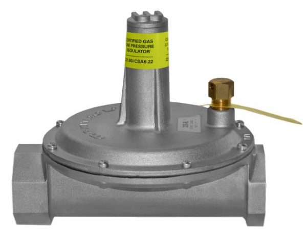 1-1/2" Line Regulator Certified To 2 PSI Anzi Z21.80 Certification 7-11" W.C. 22