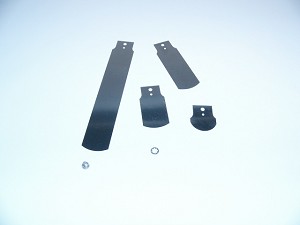 Stainless Steel Paddle Kit Includes A 1" 2" 3" & 6" Paddle 310451 Replaces FS4-3