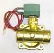 120/60 110/50 Vac 1" NPT. 2 Way N.C. Steam/Hot Water Brass Solenoid Valve 5 PSI