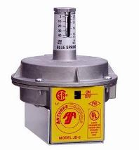 JD-2 (BLUE) AIR DIFFERENTIAL VACUUM OR PRESSURE SWITCH WITH BLUE SPRING ADJUSTAB