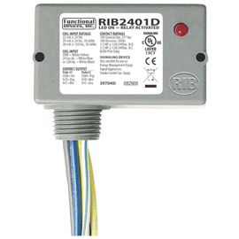 Enclosed Relay 10amp DPDT 24vac/dc/120vac