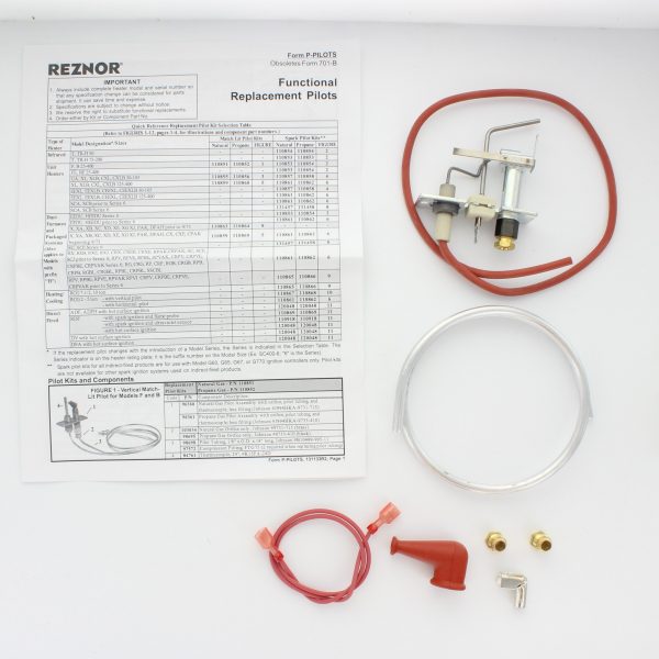 LP Gas Pilot Assembly Kit Horizontal