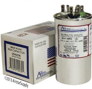 Cap 5/40 Mfd/440v/dual Rd Replaces CAP050400440RTS (m5) CAB050400440CT