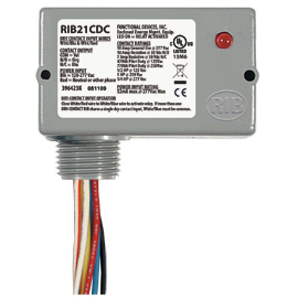Enclosed pilot Relayclass2 Dry Contact Input120-277vac pwr 10a Spdt