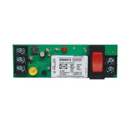 4 Track-mount Relay 15amp Spst-no + Override 10-30vac/dc/120vac