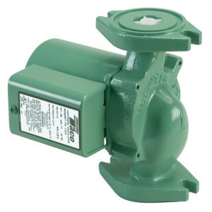 120V Cartridge Circulator 1/25 HP Iron Body W/Inline Flow Check Valve