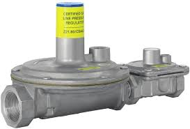 1/2" Certified Gas Pressure Regulator (Above 2-PSI) To 5 PSI W/ Factory Attached