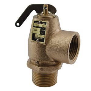 Relief Valve For Steam 1" X 1" 15 Psibrz 643 Lbs/hr Replaces 1320208