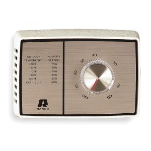 24v SPST Wall/Duct Mount Humidistat 10-60% Relative Humidity
