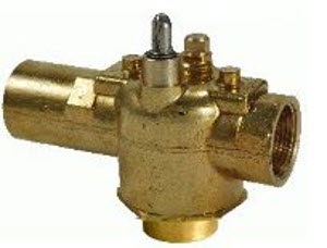 3/4" Inverted Flare 3 Way Valve Body