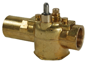 3/4" Inv Flare 2 Way Valve Body Steam Cv=3.5