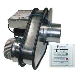 120v Lint Blitzer Residential Dryer Duct Booster With 4" Outlet For Vertical & H